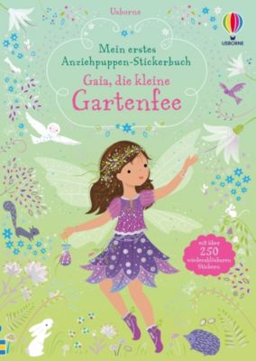 Image of Buch - Mein erstes Anziehpuppen-Stickerbuch: Gaia, die kleine Gartenfee