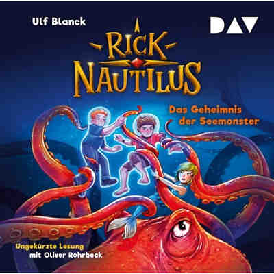Rick Nautilus - Teil 10: Das Geheimnis der Seemonster, 2 Audio-CD