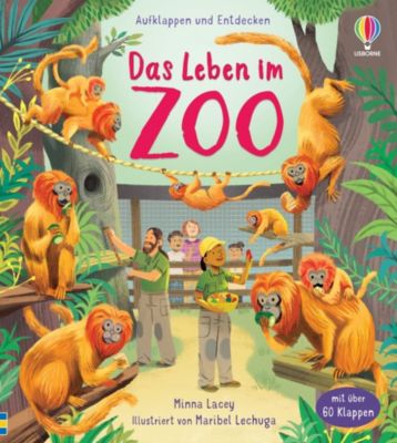 Image of Buch - Aufklappen und Entdecken: Das Leben im Zoo