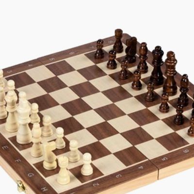 Schach/Dame Spiel 2in1, magnetisch, goki myToys