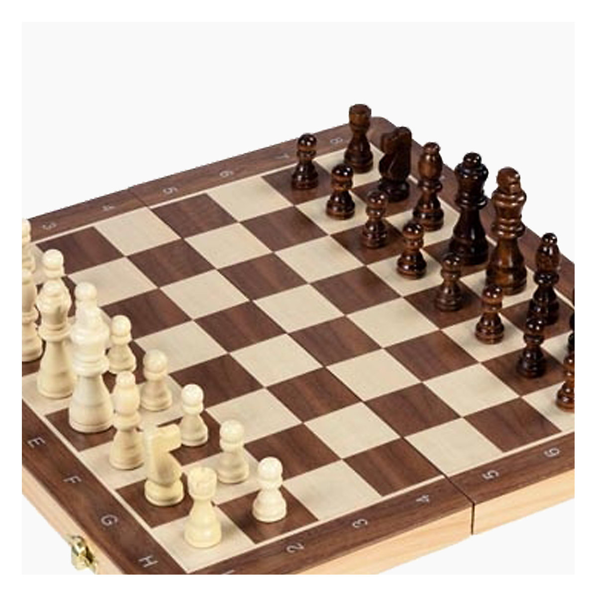 Schach/Dame Spiel 2in1, magnetisch, goki myToys