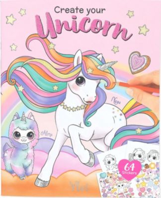 Image of Buch - Ylvi and the Minimoomis Create your Unicorn Malbuch