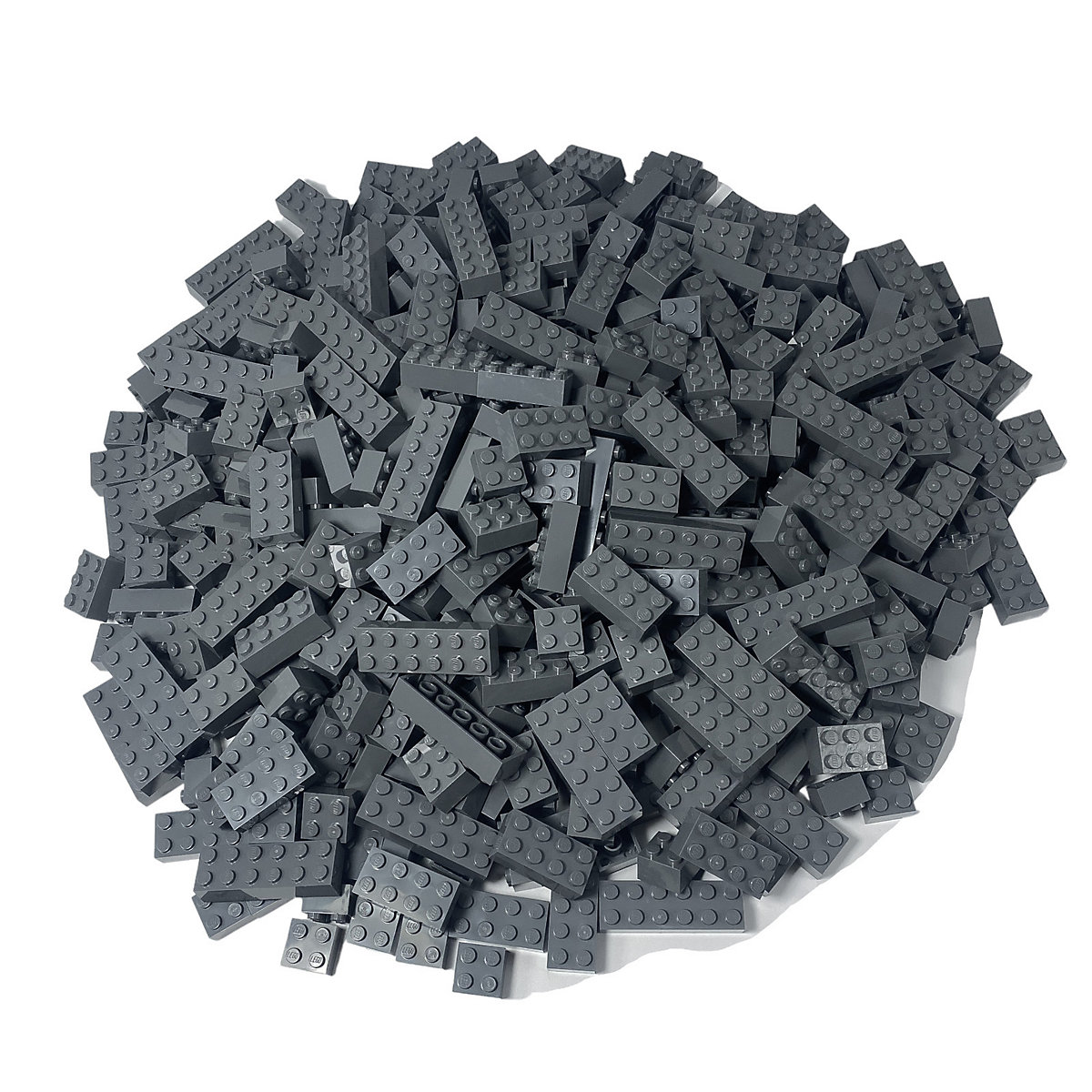 LEGO® Bausteine Dunkelgrau 2x2 2x3 2x4 2x6 NEU! Menge 250x
