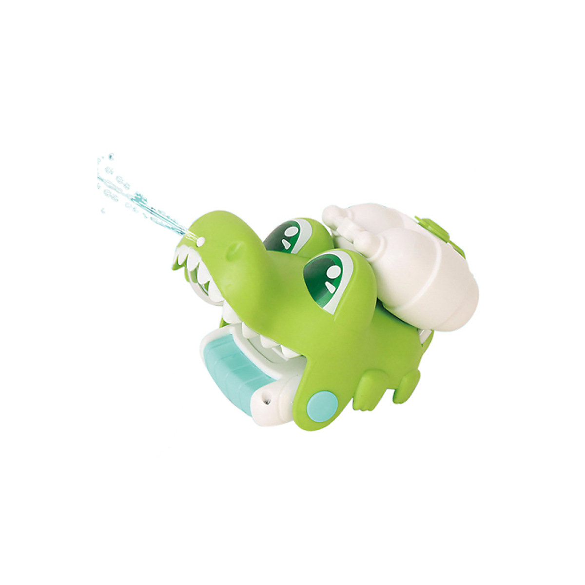 Syntek Cartoon-Handwasserpistole für Kinder Mini Handgelenk Wasserpistole Dinosaurier Hai Wasser spielen Spielzeug