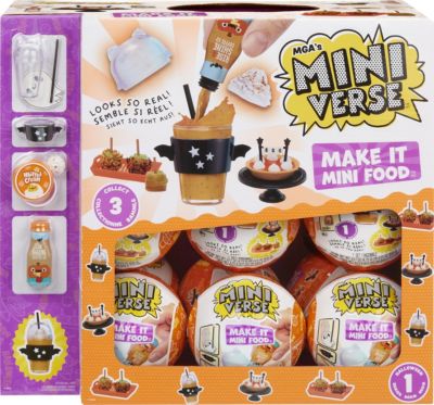 MGA's Miniverse Make It Mini Diner Halloween Theme Serie 1, sortiert