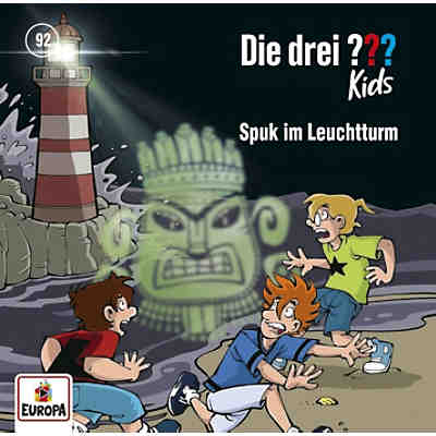 CD Die DREI FRAGEZEICHEN kids 92 - Spuk im Leuchtturm