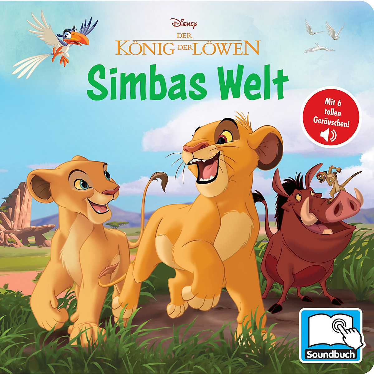 Mein erstes Soundbuch „Disney Der König der Löwen Simbas Welt“