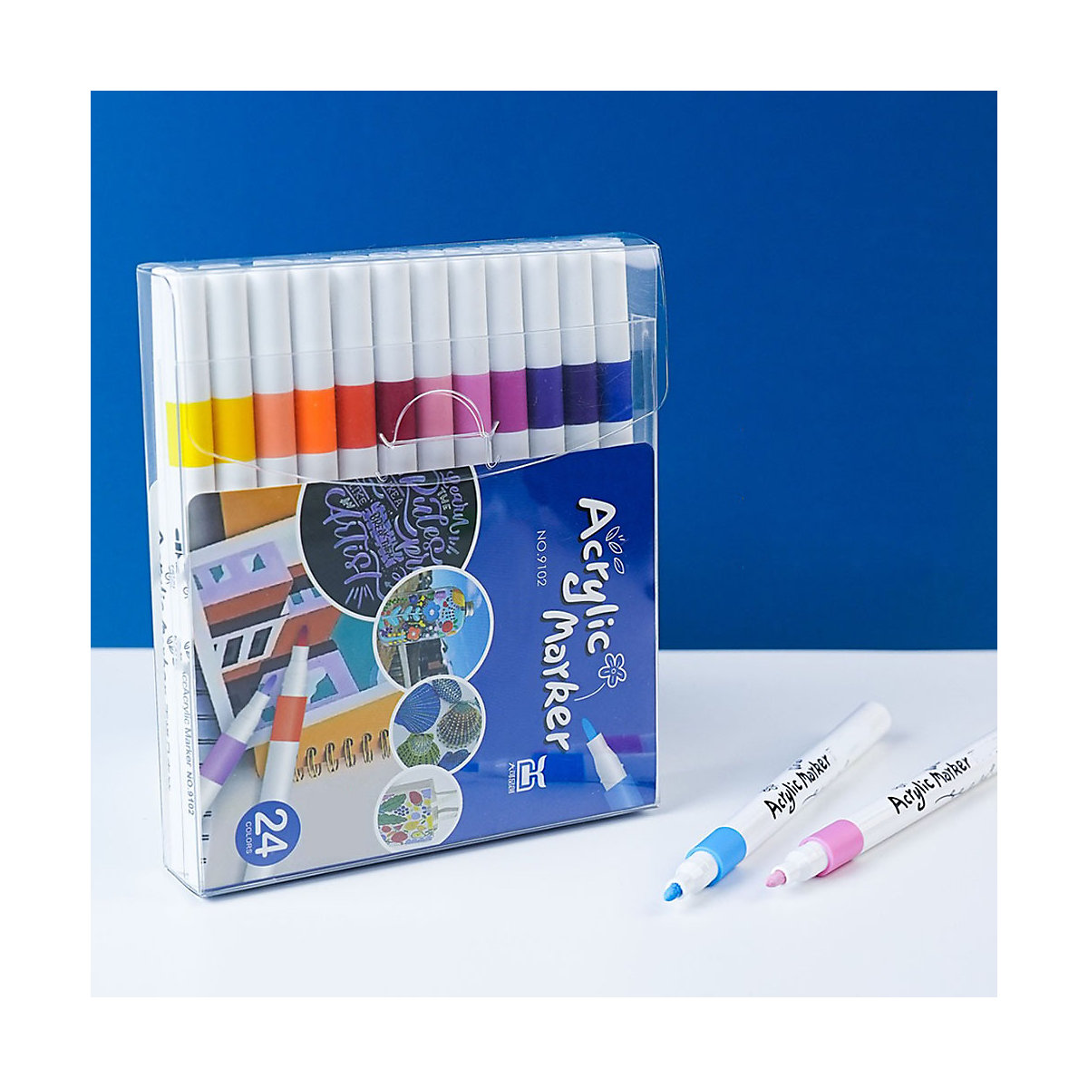 Syntek Acryl-Marker DIY Malerei Farbe auf Wasserbasis Farbe Stift Graffiti-Stifte für Kinder Acrylstifte