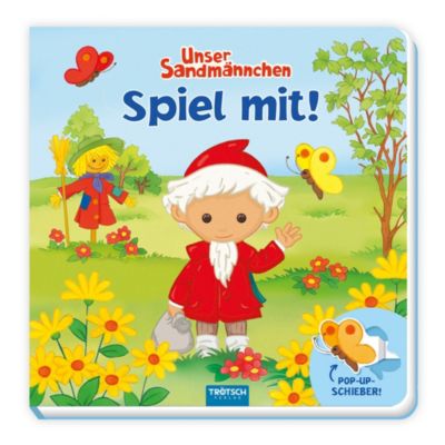 Image of Buch - Trötsch Unser Sandmännchen Spiel mit Pappenbuch mit Pop-up-Schiebern