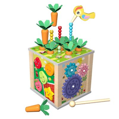 Epik Multifunktionale Schatztruhe für Kinder frühen Lernen Klopfen Klavier Form passenden Lernen Lernspielzeug