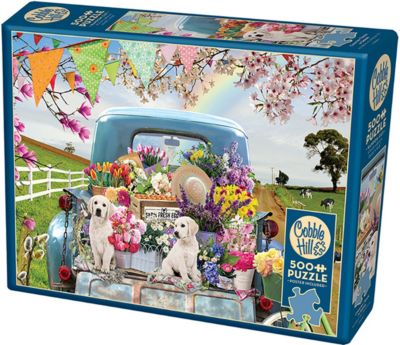 puzzle 500 pieces Country truck in spring