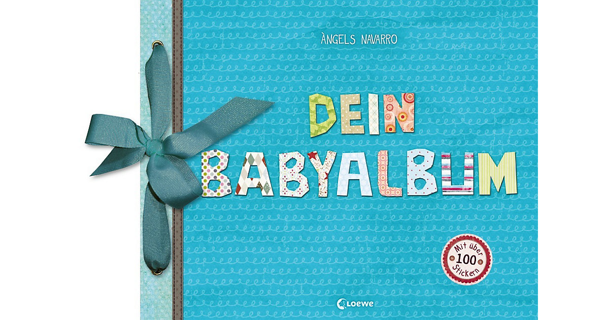 Spielzeug: Loewe Verlag Buch - Dein Babyalbum (Junge, blau)