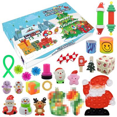enbaoxin Mini Kinder Weihnachten Advent Kalender Blind Box Kinder Weihnachten Geschenk