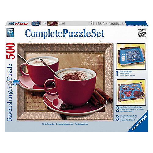 Пазл с рамкой "Чашка капучино" Ravensburger, 500 деталей от Ravensburger