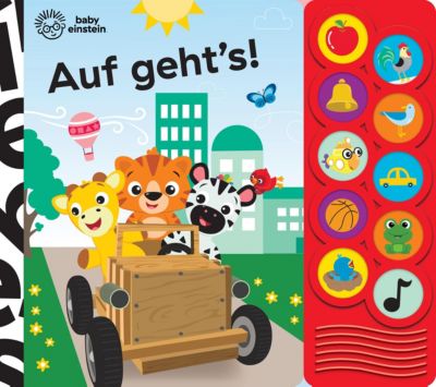 Image of Buch - 10-Button-Soundbuch, Baby Einstein, Auf gehts!