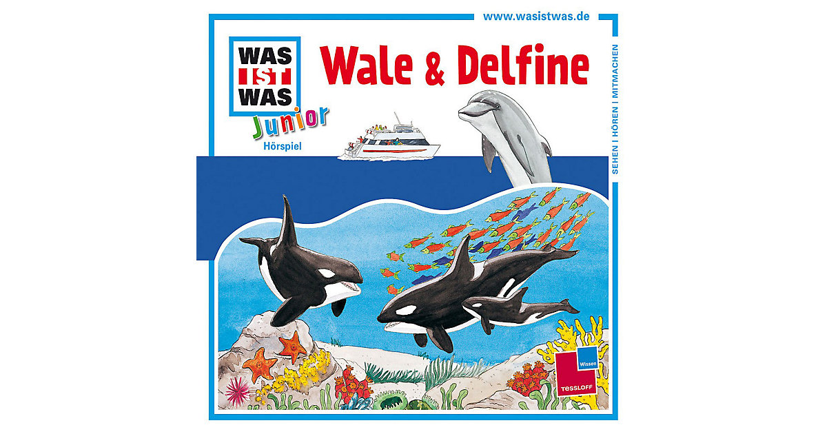 CD Was ist Was Junior 22 - Wale & Delfine Hörbuch