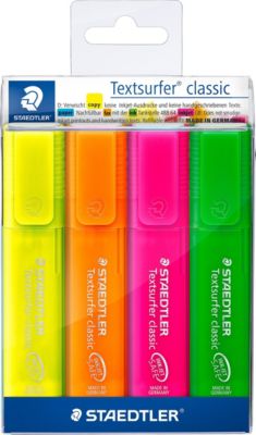 Staedtler Маркеры Classic NEON 4 цв.
