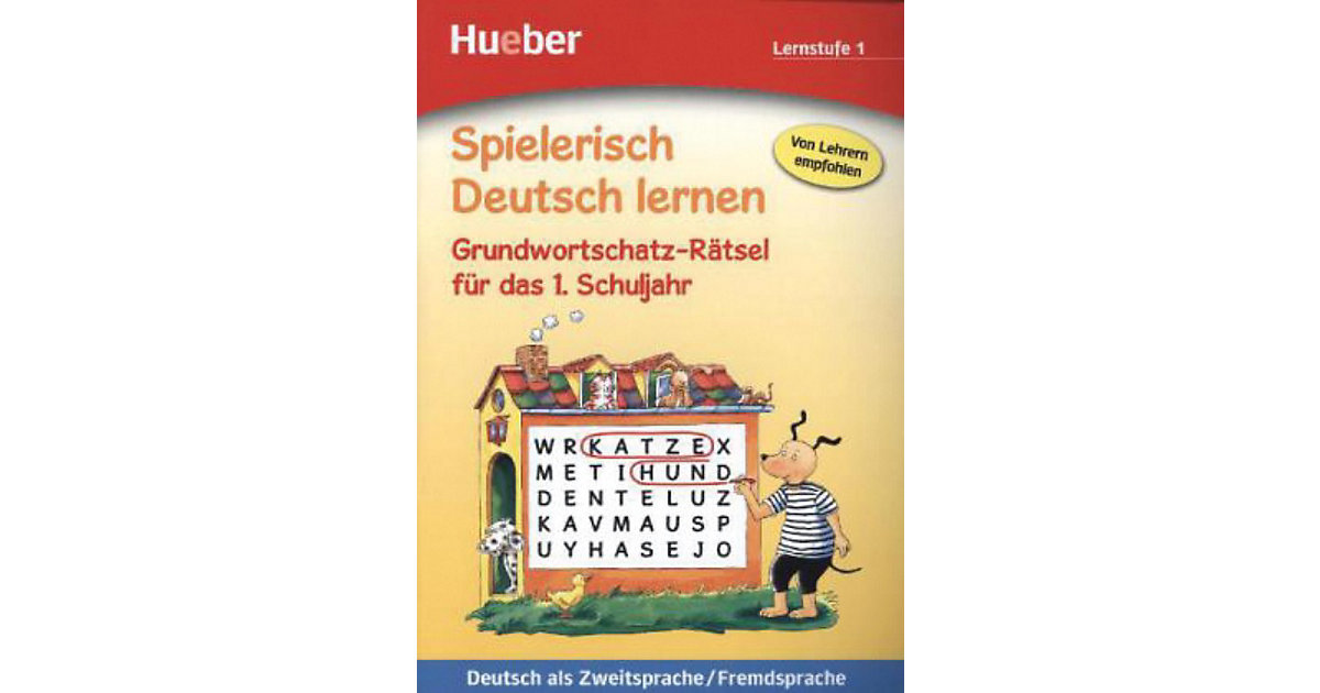 Buch - Spielerisch Deutsch lernen: Grundwortschatz-Rätsel das 1. Schuljahr Kinder