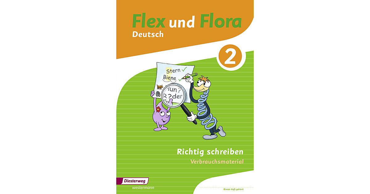 Buch - Flex und Flora - Deutsch: Richtig schreiben 2 (Verbrauchsmaterial)