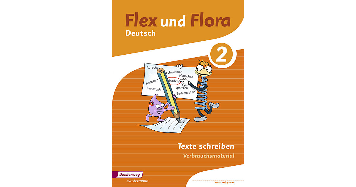 Buch - Flex und Flora - Deutsch: Texte schreiben 2 (Verbrauchsmaterial)
