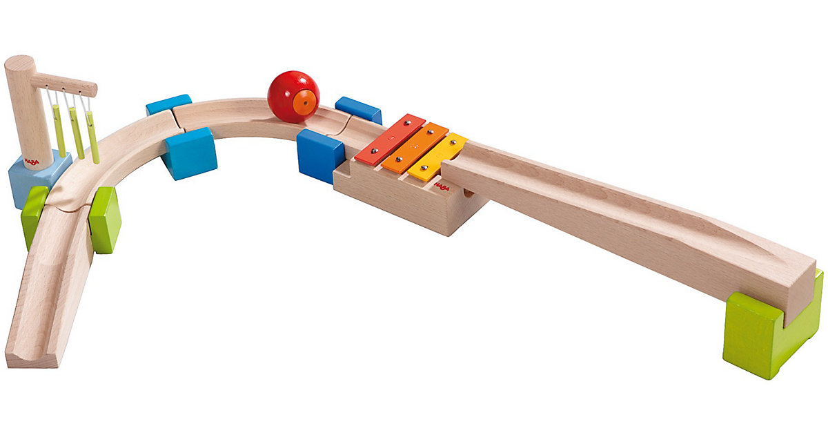 HABA · HABA Meine erste Kugelbahn - Grundpackung Klänge 7095 HABA · HABA Meine erste Kugelbahn - Grundpackung Klänge 7095