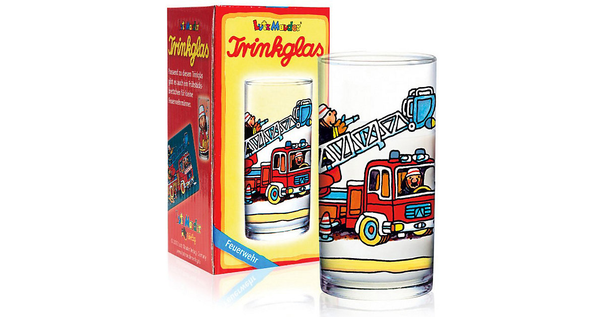 Lutz Mauder Verlag · Trinkglas Feuerwehrmann Benny Brandmeister Lutz Mauder Verlag · Trinkglas Feuerwehrmann Benny Brandmeister