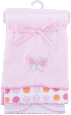 Spasilk Комплект Салфетки для кормления "Бабочка", 3 шт.