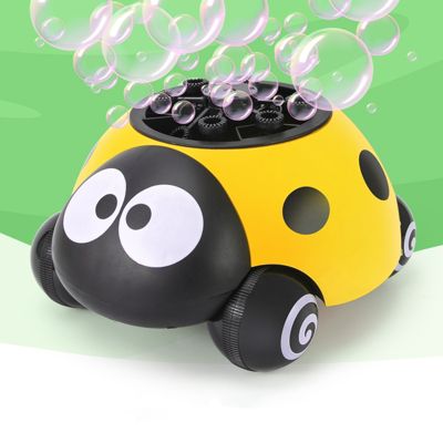 Wiederaufladbare Käfer-Seifenblasenmaschine Elektrische Marienkäfer