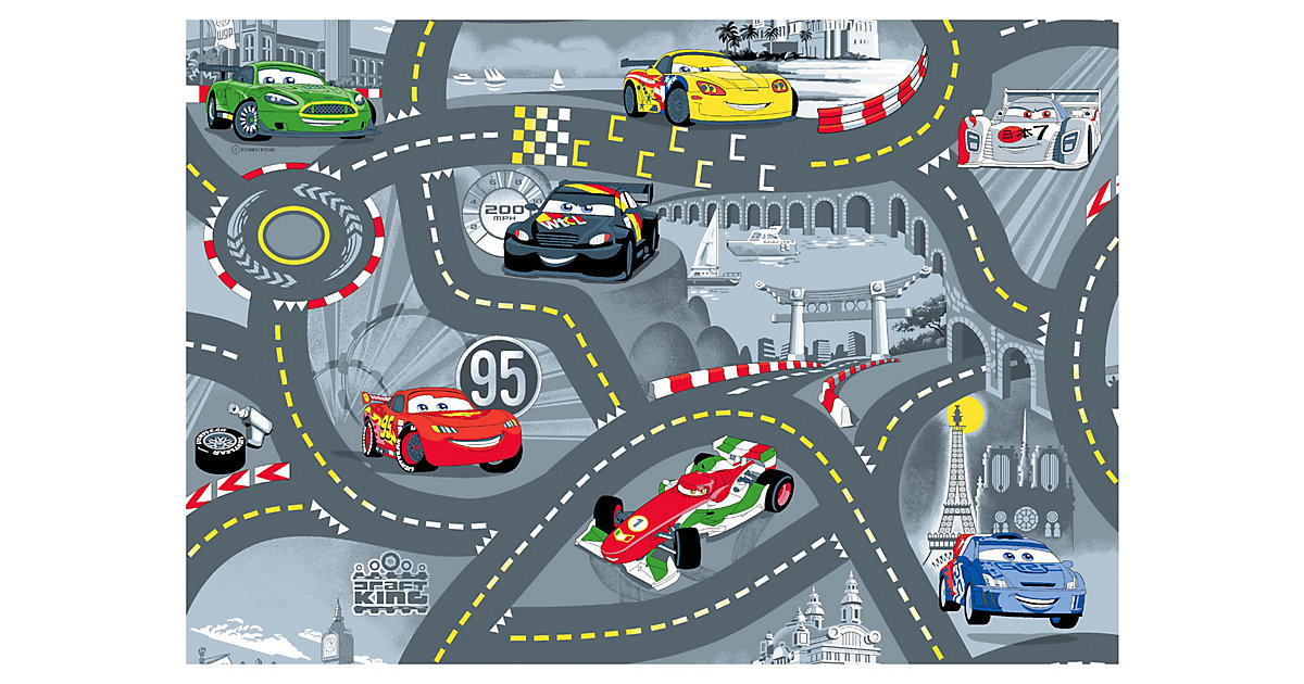 Kinderteppich World of Cars 2, 140 x 200 cm Kinderteppich World of Cars 2, 140 x 200 cm