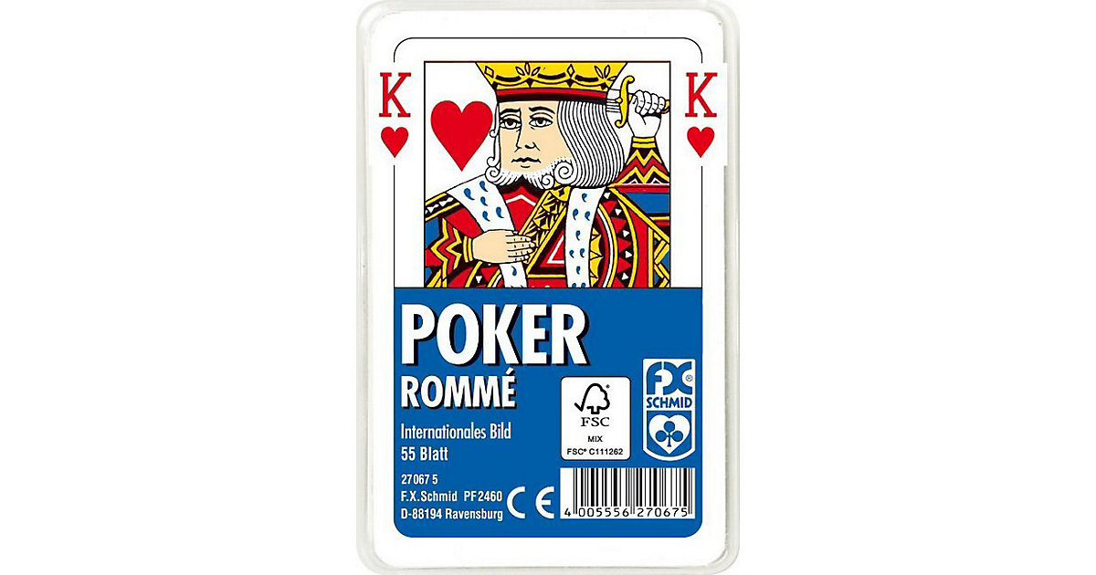 Poker, internationales Bild