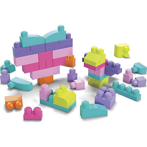 Конструктор Mega Blocks First Builders, 80 деталей от Mattel