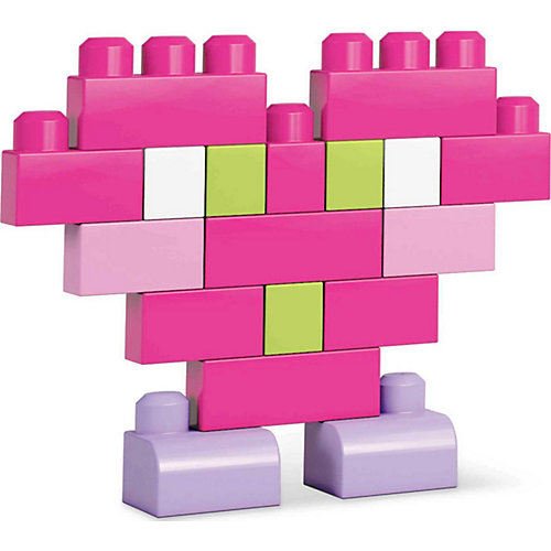 Конструктор Mega Blocks First Builders, 80 деталей от Mattel