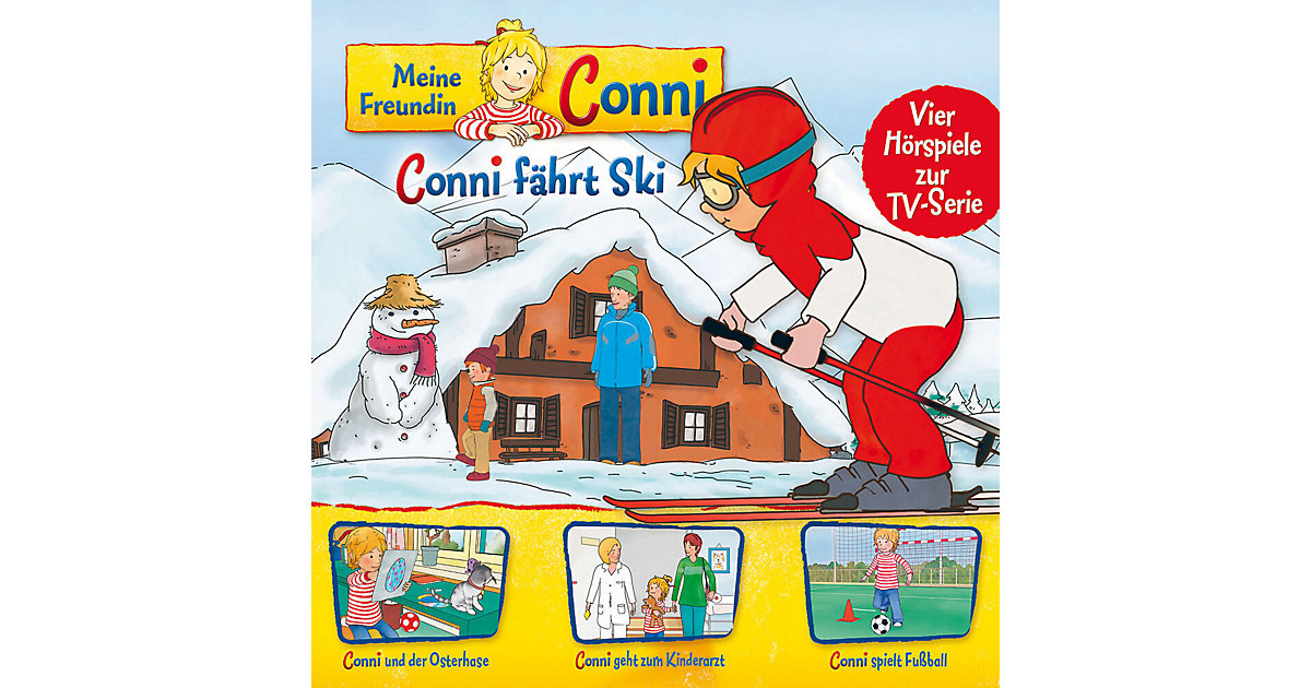 CD Conni 5 - fährt Ski/ Osterhase/ Kinderarzt/ Fußball Hörbuch