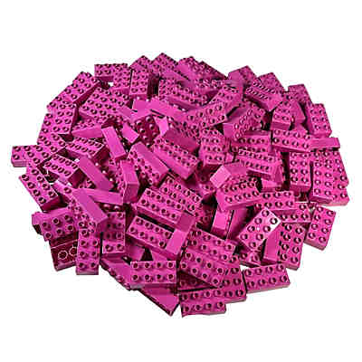 LEGO® DUPLO® 2x4 Steine Bausteine Grundbausteine Rosa - 3011 NEU! Menge 50x