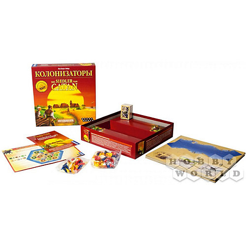 Настольная игра Hobby World Колонизаторы, 4-е издание от Hobby World