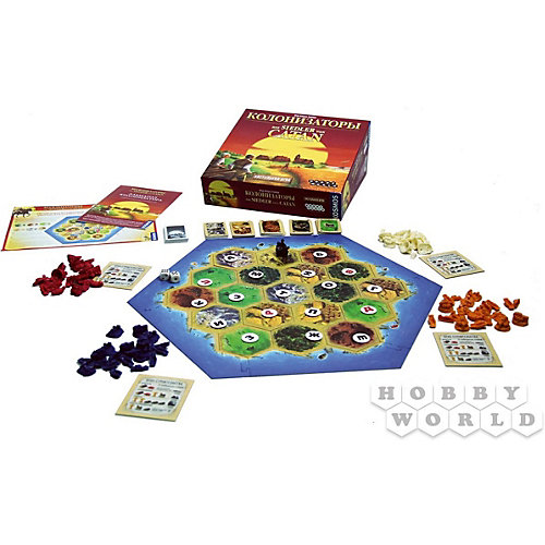 Настольная игра Hobby World Колонизаторы, 4-е издание от Hobby World