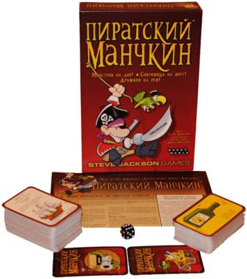 Настольная игра Hobby World Пиратский Манчкин, 2-е издание
