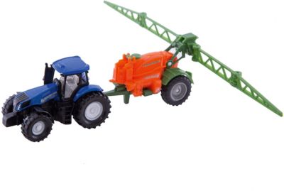 1077 SIKU Spielzeug Modell 2-Achs-Anhänger für Traktor Schlepper Super Serie 