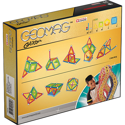 Магнитный конструкторGeomag Gitter, 44 детали от Geomag