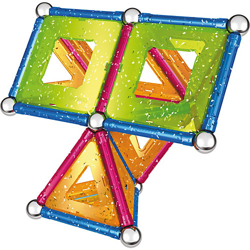 Магнитный конструктор Geomag Glitter, 68 деталей от Geomag
