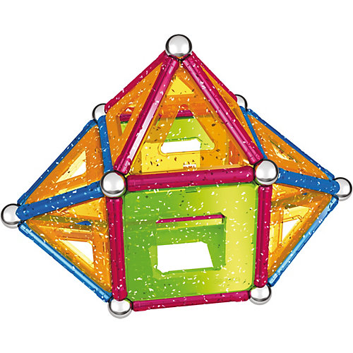 Магнитный конструктор Geomag Glitter, 68 деталей от Geomag