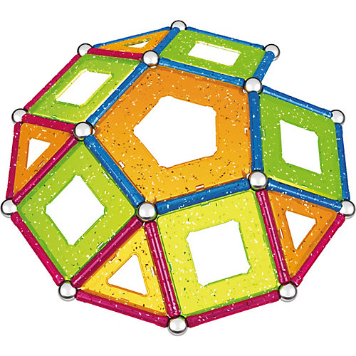 Магнитный конструктор Geomag Glitter, 68 деталей от Geomag