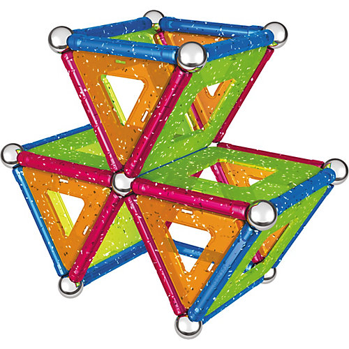Магнитный конструктор Geomag Glitter, 68 деталей от Geomag