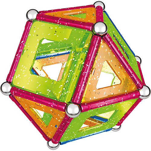 Магнитный конструктор Geomag Glitter, 68 деталей от Geomag