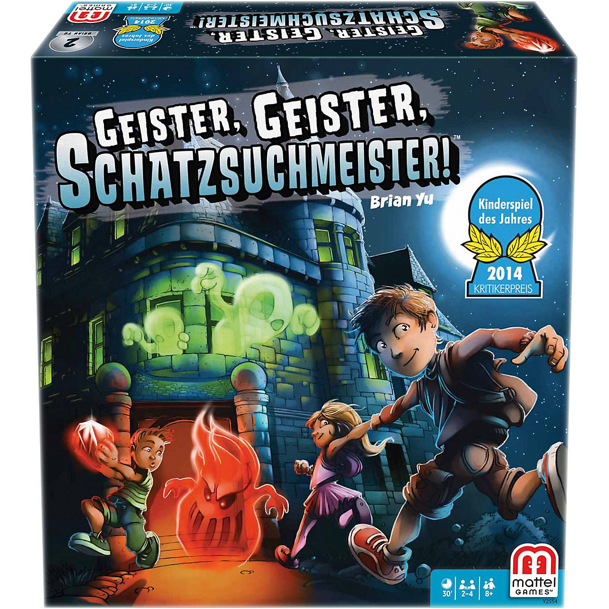Mattel Games Geister Geister Schatzsuchmeister Kinderspiel