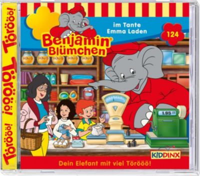 CD Benjamin Blümchen 124 - im Tante Emma Laden Hörbuch