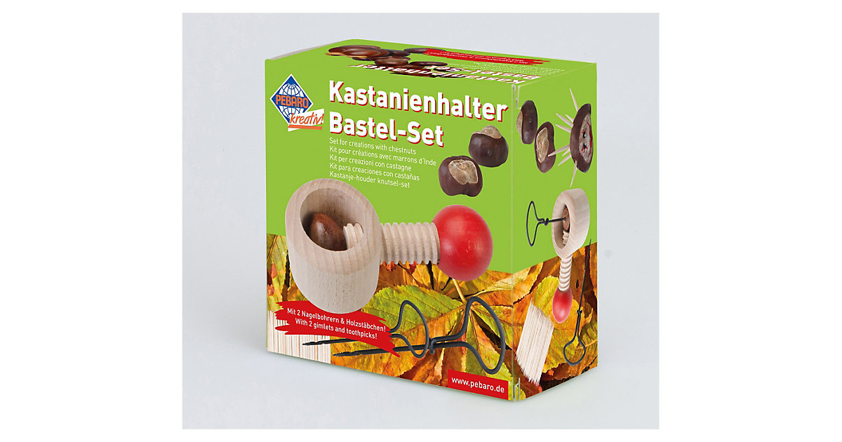 Kastanienhalter / Kastanienbohrer Bastel-Set