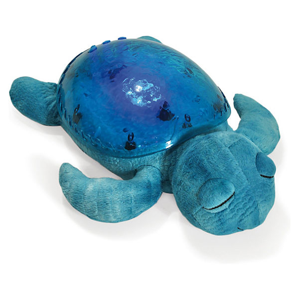 Tranquil turtle nattlampa med musik lila