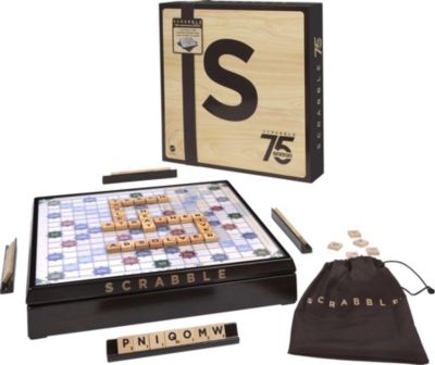 Image of Brettspiel Scrabble 75 Jahre Sonderedition