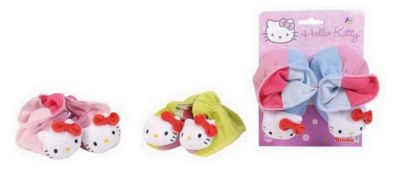 Hello Kitty Тапочки-погремушки, размер 13 см, от 0-го месяца